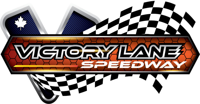 Victory Lane Speedway race track logo