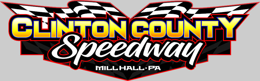 Clinton County Speedway race track logo
