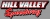 Hill Valley Speedway race track logo