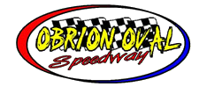 OBrion Oval Speedway race track logo