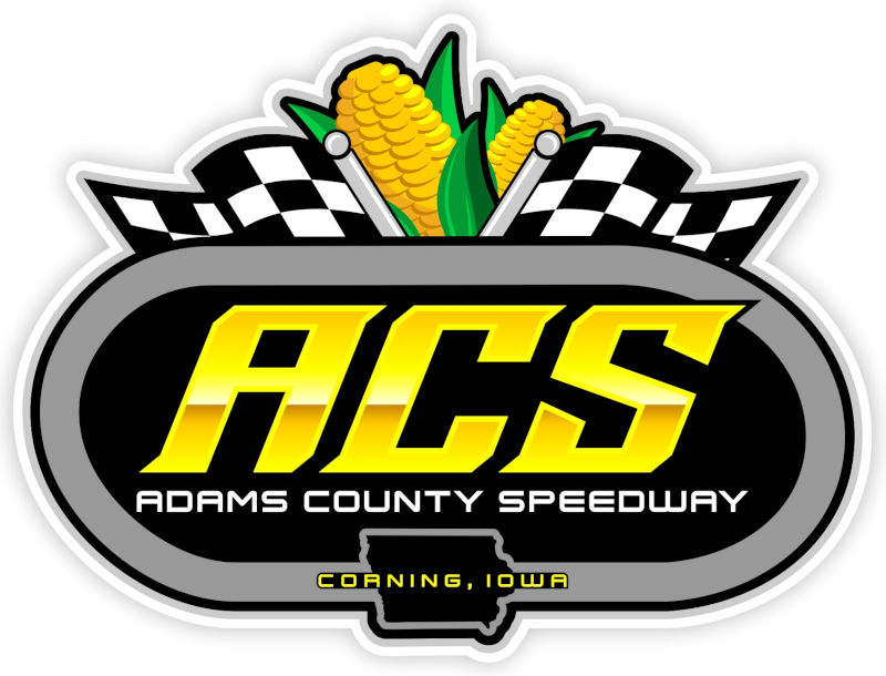 Adams County Speedway race track logo
