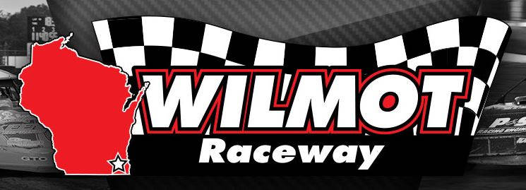 Wilmot Raceway race track logo