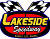 Lakeside Speedway race track logo