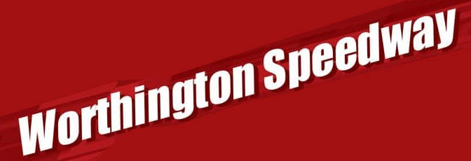 Worthington Speedway race track logo