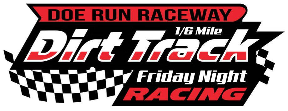 Doe Run Raceway race track logo
