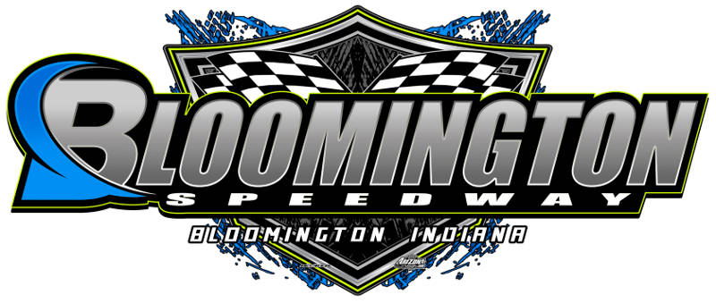 Bloomington Speedway race track logo