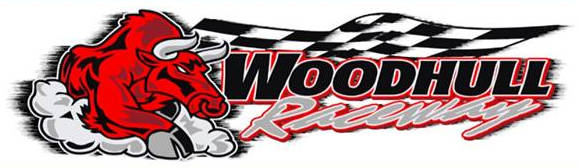 Woodhull Raceway race track logo