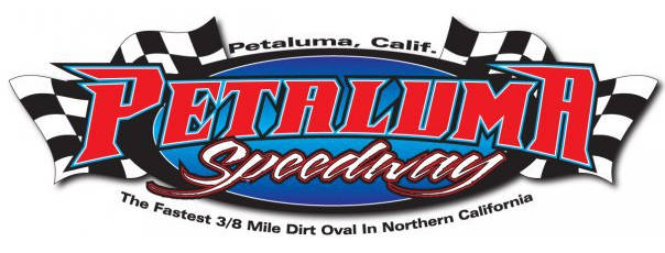 Petaluma Speedway race track logo