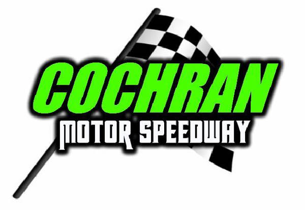 Cochran Motor Speedway race track logo