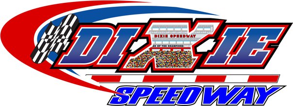 Dixie Speedway race track logo