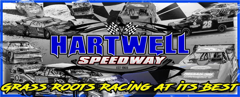 Hartwell Speedway race track logo