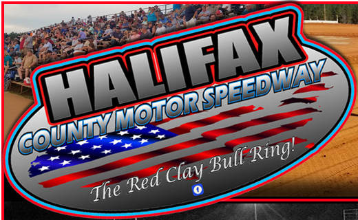 Halifax County Motor Speedway race track logo