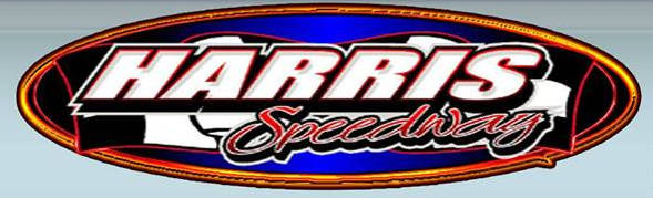 Harris Speedway race track logo