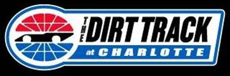 Charlotte Motor Speedway Dirt Track race track logo