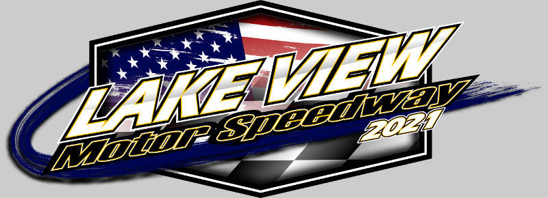Lake View Motor Speedway race track logo