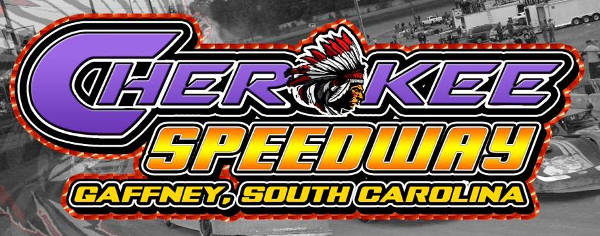 Cherokee Speedway race track logo