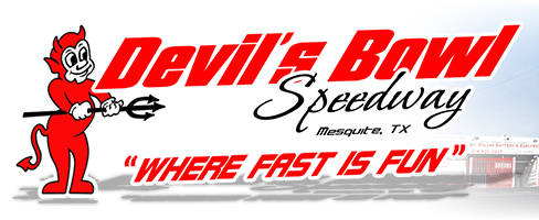 Devils Bowl Speedway race track logo