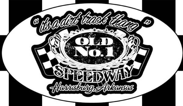Old No 1 Speedway race track logo