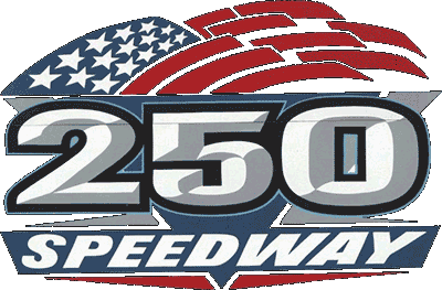 250 Speedway race track logo