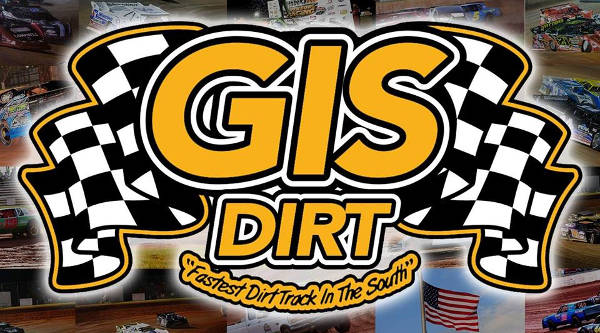 Golden Isles Speedway race track logo