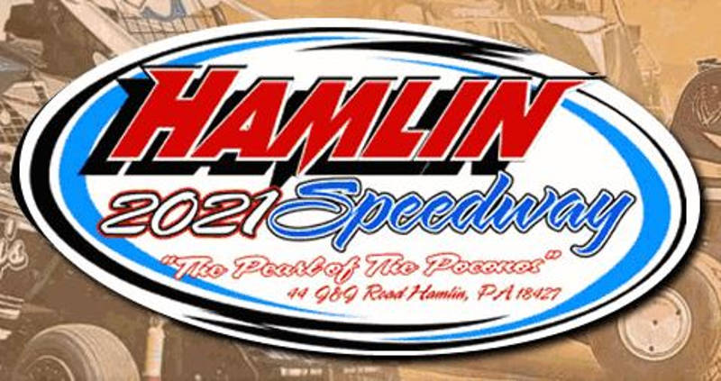 Hamlin Speedway race track logo