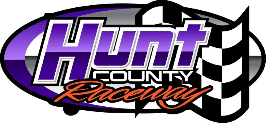 Hunt County Raceway race track logo