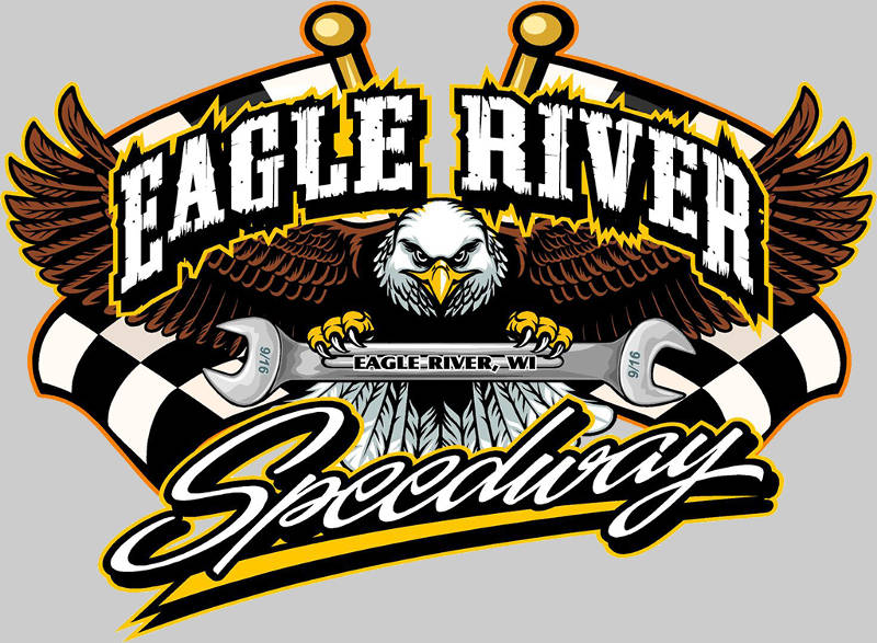Eagle River Speedway race track logo