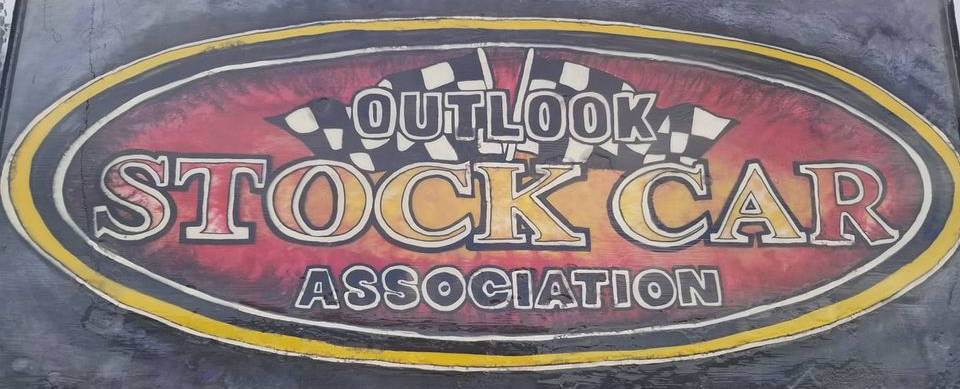Outlook Stock Car Track race track logo