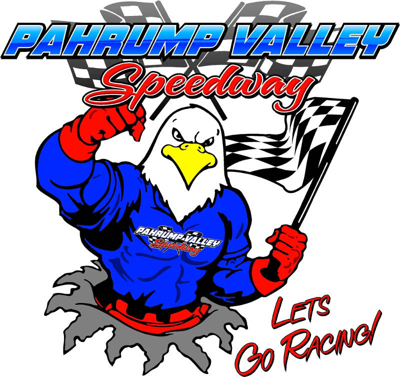 Pahrump Valley Speedway race track logo