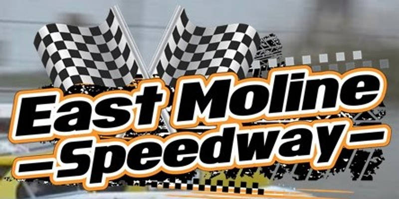 East Moline Speedway race track logo