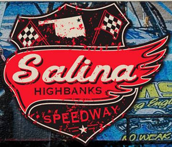 Salina Highbanks Speedway race track logo