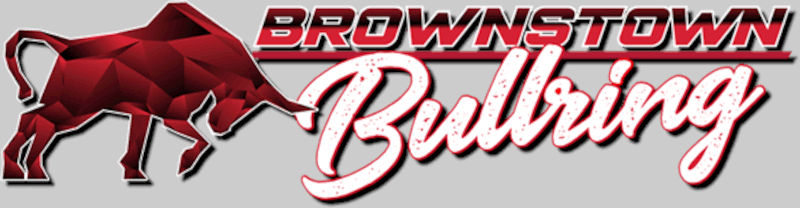 Brownstown Bullring race track logo