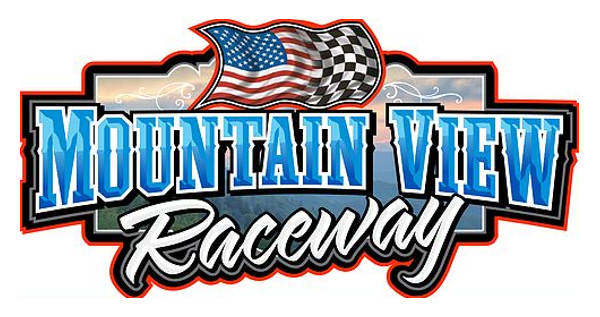 Mountain View Raceway race track logo