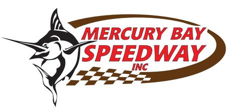 Mercury Bay Speedway race track logo