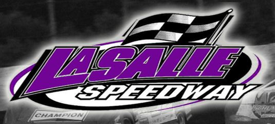 LaSalle Speedway race track logo