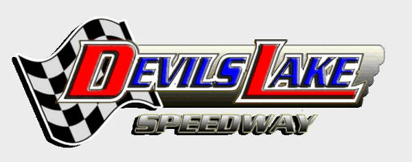 Devils Lake Speedway race track logo