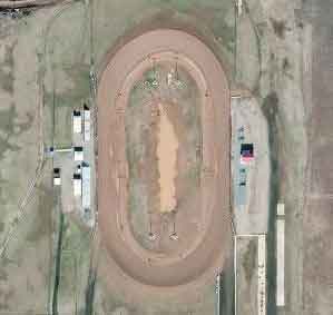 Malden Speedway race track logo