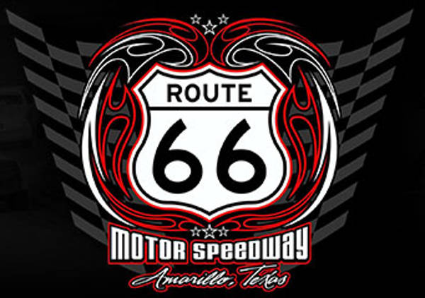 Route 66 Motor Speedway race track logo